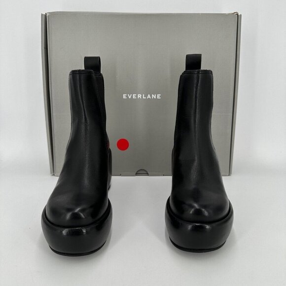 Everlane The Puffa Boot in Black size 6 Chelsea Ankle 3.25" Chunky Platform po - Picture 6 of 8